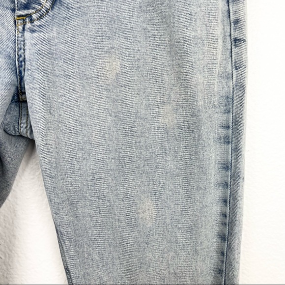 ANINE BING Frida Jean in Storm Light Acid Wash, Exposed Buttonfly - Picture 5 of 11